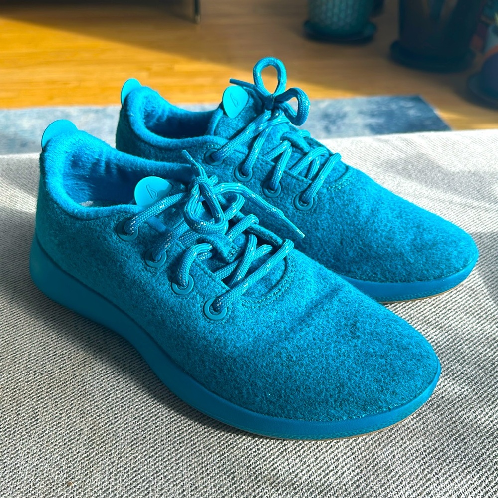 Allbirds Men's Wool Runner Mizzles - Thrive Teal 10